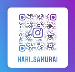 Instagram:  @hari_samurai